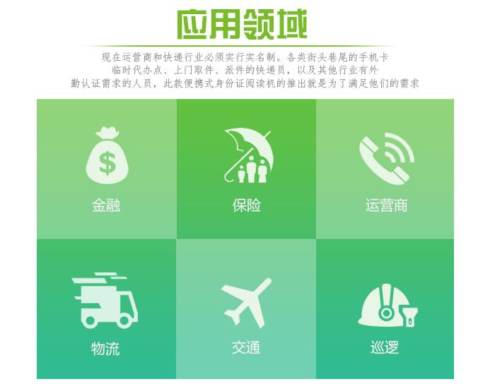 中控ID300藍牙身份證閱讀器應(yīng)用領(lǐng)域